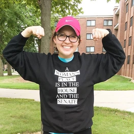 Co-Leader of UW-L’s I Am That Girl Chapter, Kathryn Draper