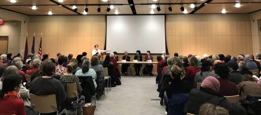Panelists Address UW-L Community in the Hall of Nations