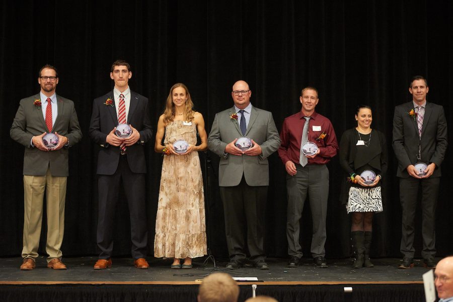 Seven Inducted into Athletic Wall of Fame