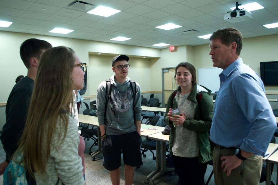 Congressman Ron Kind visits UWL to discuss Green New Deal