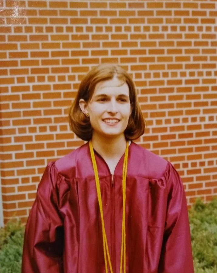 Melissa Spadanuda at her UWL graduation in 1997. 