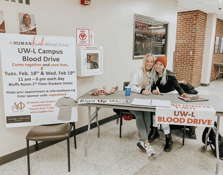 Alpha Phi co-sponsors blood drive for second year in a row