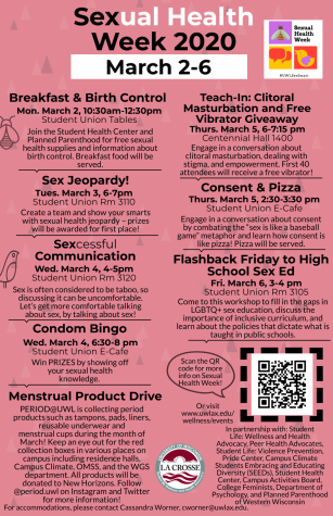 Wellness and Health Advocacy presents Sexual Health Week 2020