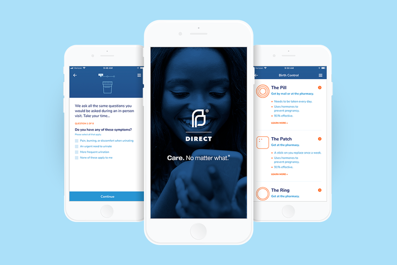 Planned Parenthood Direct App.