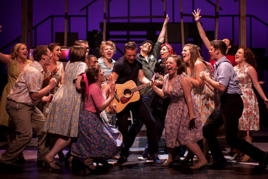 UWL Theatre Department production of All Shook Up. Photo retrieved from Krista Shulkas FaceBook.