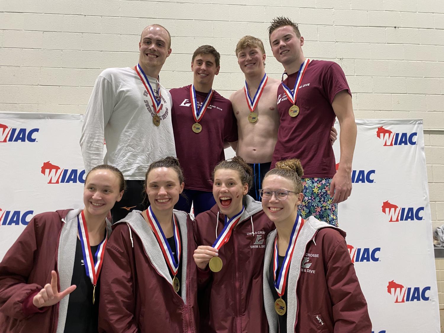 UWL swim and dive teams compete at WIAC Championships The Racquet Press