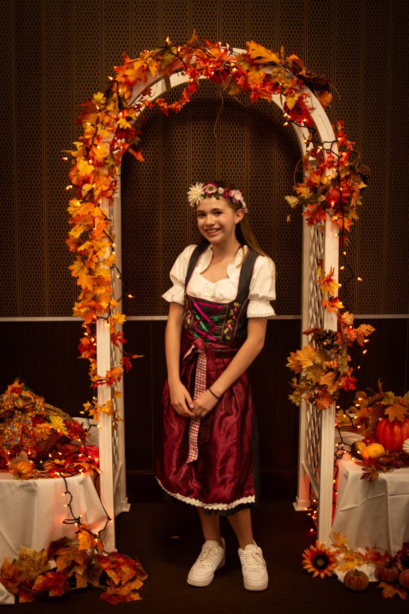 One of Crazy George's Granddaughters, Paige Schiltz. Photo taken by Trinity Rietmann. 