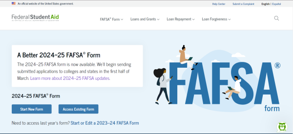 Photo retrieved from https://studentaid.gov/h/apply-for-aid/fafsa. 
