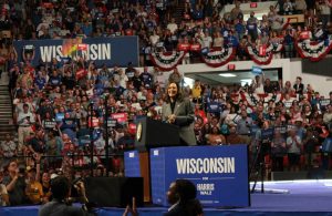 VP Kamala Harris. Photo taken by Isabel Piarulli. 