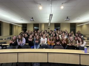 Women in Business meeting. Photo retrieved from Women in Business. 