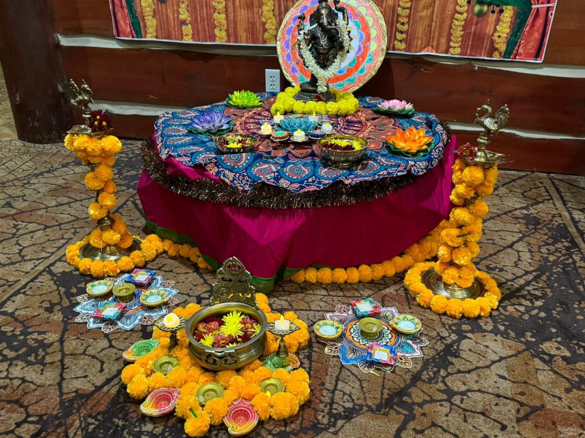 A traditional display of Lord Vinayaka