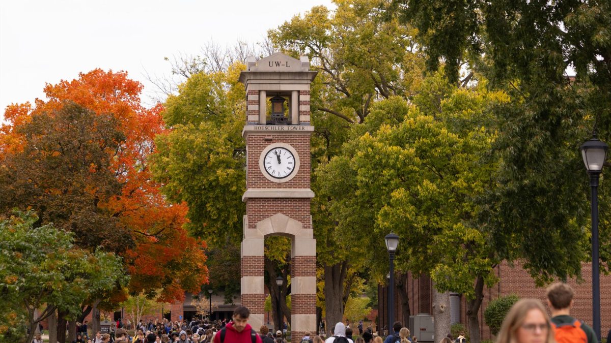 Hoeschler Tower at UWL. Photo from uwlax.edu. 