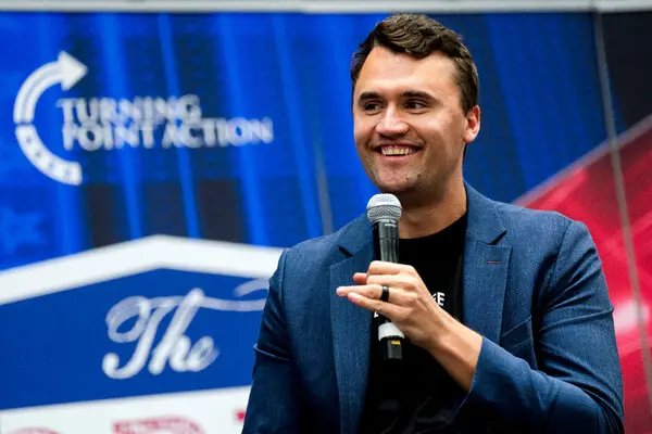 Charlie Kirk. Photo retrieved from The New York Times.