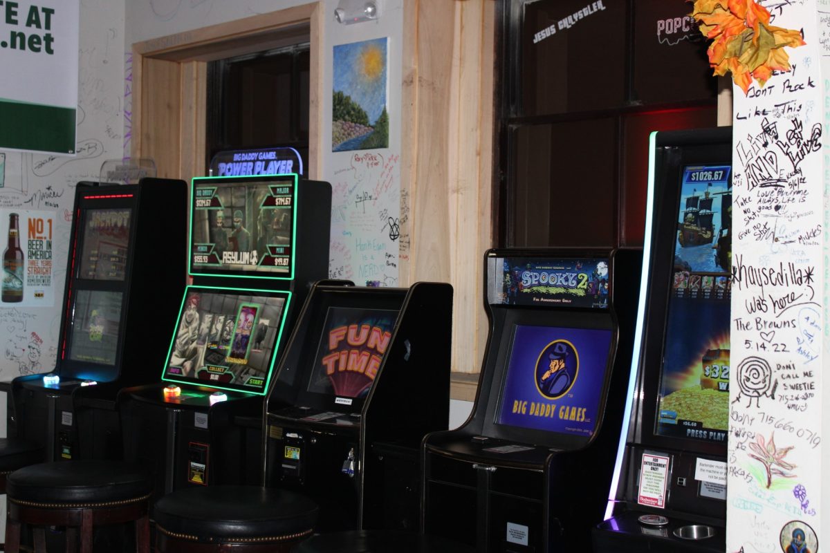 Inside the Popcorn Tavern. Photo taken by Skylar Jensen.