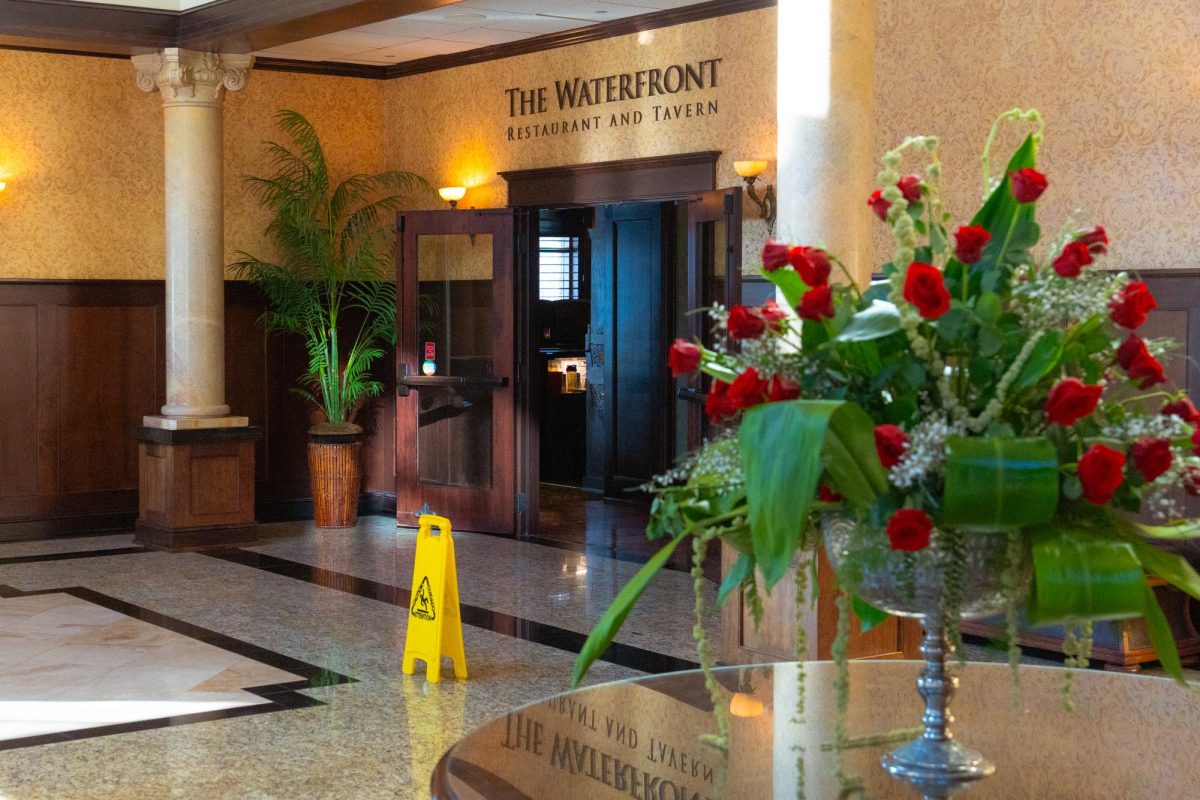 The Waterfront's entry area. Photo by Sam Hall. 