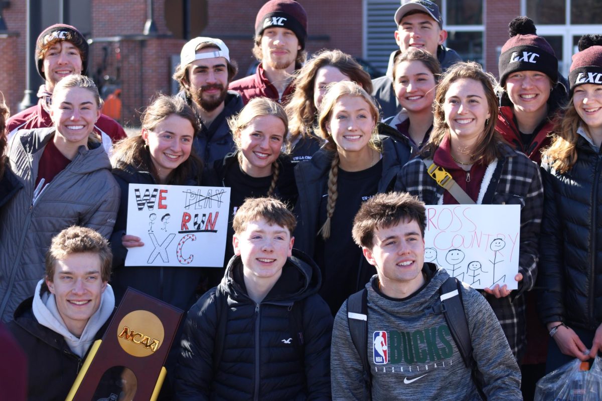 UWL Cross Country Together After the Parade
