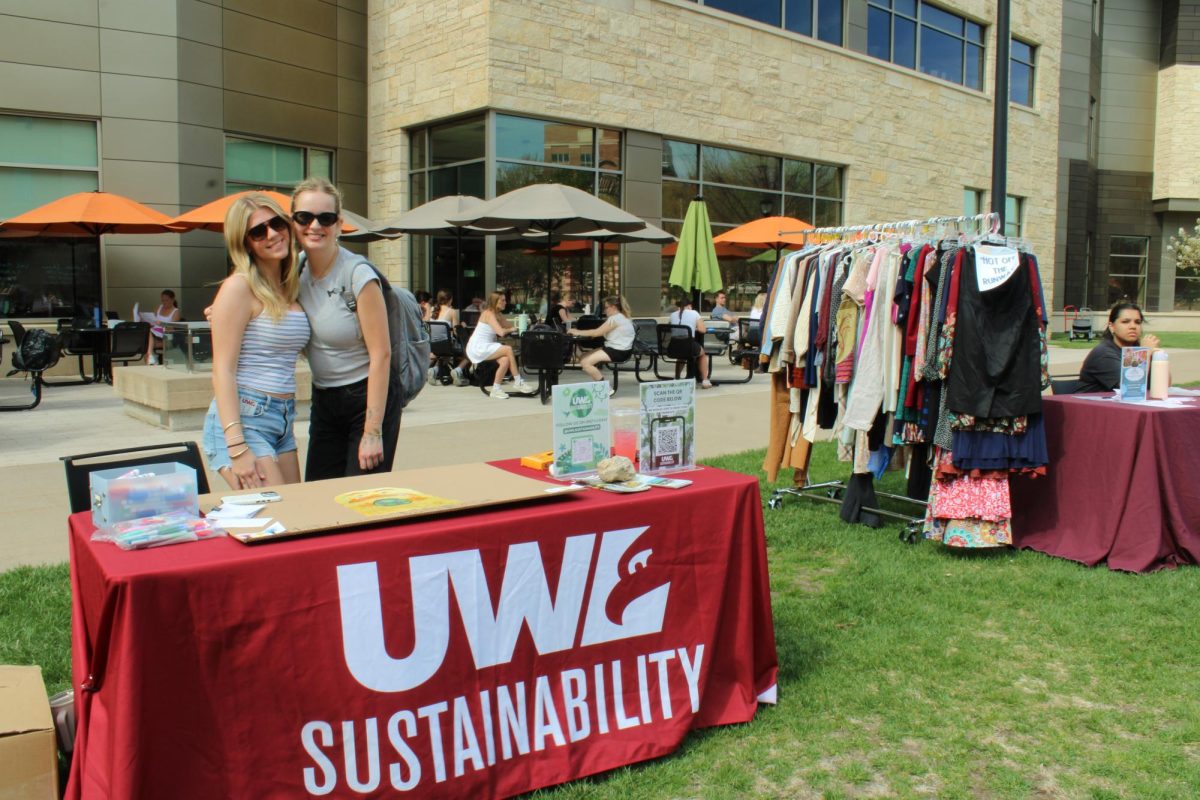 UWL Sustainability at Earthapalooza. Photo by Sofie Hammen. 